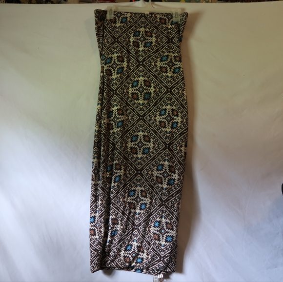 Boho Strapless Dress - Picture 2 of 8